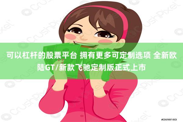 可以杠杆的股票平台 拥有更多可定制选项 全新欧陆GT/新款飞驰定制版正式上市